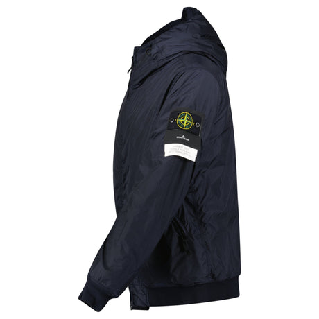 Stone Island Crinkle Reps Hooded Primaloft - TC Jacket in navy - Boinclo - Outlet Sale Under Retail