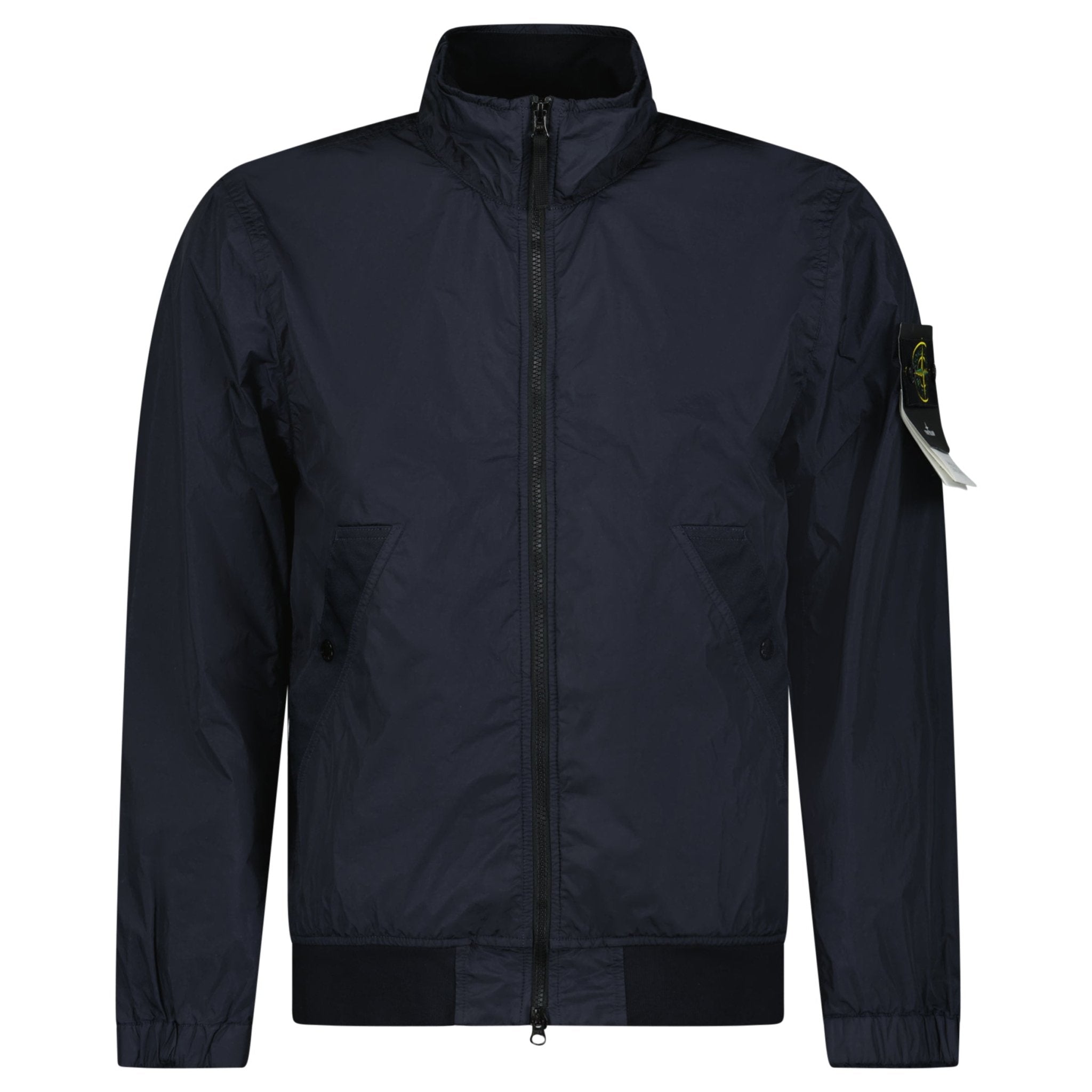 Color variation of Stone Island Crinkle Reps NY Jacket in Navy Blue