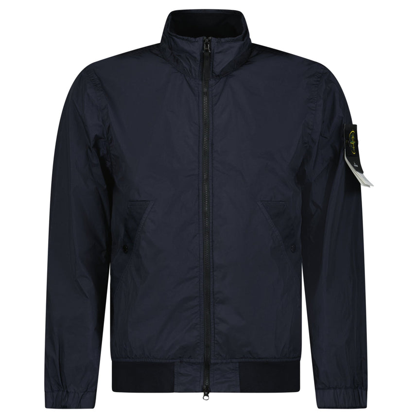 Stone Island Crinkle Reps NY Jacket in Navy Blue - Boinclo - Outlet Sale Under Retail