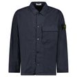 Stone Island Crinkle Reps NY Padded Overshirt in Navy - Boinclo - Outlet Sale Under Retail