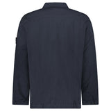 Stone Island Crinkle Reps NY Padded Overshirt in Navy - Boinclo - Outlet Sale Under Retail
