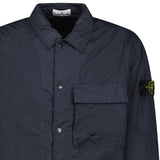 Stone Island Crinkle Reps NY Padded Overshirt in Navy - Boinclo - Outlet Sale Under Retail