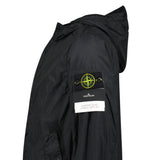 Stone Island Crinkle Reps R - NY Hooded Jacket in Black - Boinclo - Outlet Sale Under Retail