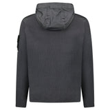 Stone Island Crinkle Reps R - NY Wind Resistant Jacket in Lead Grey - Boinclo - Outlet Sale Under Retail