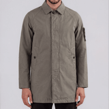 Stone Island David-TC Coat in Khaki Green - Boinclo - Outlet Sale Under Retail