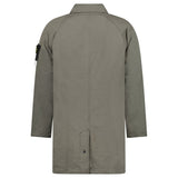 Stone Island David-TC Coat in Khaki Green - Boinclo - Outlet Sale Under Retail