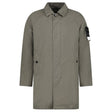 Stone Island David-TC Coat in Khaki Green - Boinclo - Outlet Sale Under Retail