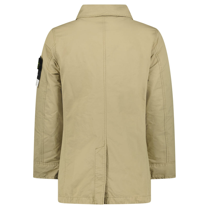 Stone Island DAVID-TC Trench Coat in Dark Beige - Boinclo - Outlet Sale Under Retail