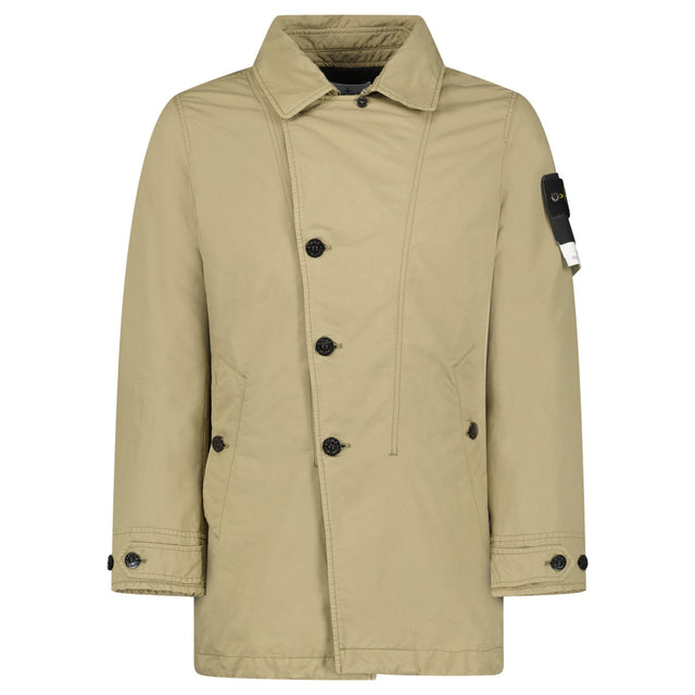 Stone Island DAVID-TC Trench Coat in Dark Beige - Boinclo - Outlet Sale Under Retail