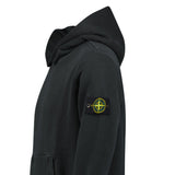 Stone Island Diagonal Fleece Old Effect Hoodie in Black - Boinclo - Outlet Sale Under Retail