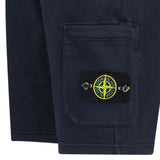 Stone Island Fleece Bermuda Cotton Shorts in Navy - Boinclo - Outlet Sale Under Retail