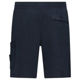 Stone Island Fleece Bermuda Cotton Shorts in Navy - Boinclo - Outlet Sale Under Retail