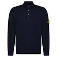 Stone Island Full Zip Up Knit Button Cardigan Navy - Boinclo - Outlet Sale Under Retail