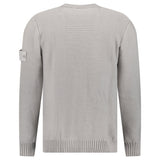 Stone Island Ghost Cotton Cashmere Crewneck Jumper in Dust Grey - Boinclo - Outlet Sale Under Retail