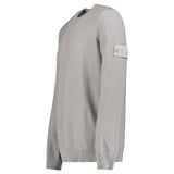 Stone Island Ghost Cotton Cashmere Crewneck Jumper in Dust Grey - Boinclo - Outlet Sale Under Retail