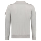 Stone Island Ghost Wool Polo - Shirt Dust Grey - Boinclo - Outlet Sale Under Retail