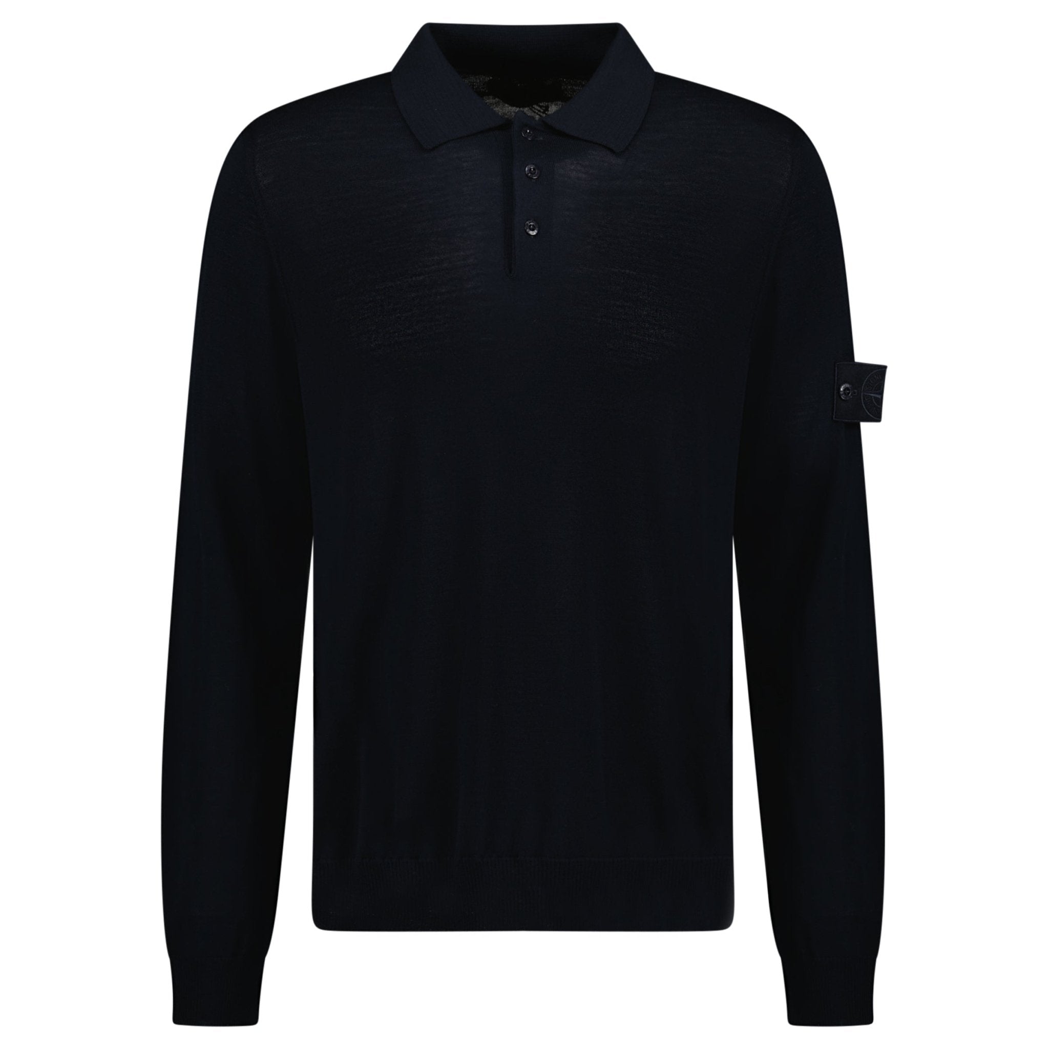 Stone island long sleeve polo sale on sale