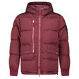 Stone Island Hooded ECONYL® Down Parka in Burgundy - Boinclo - Outlet Sale Under Retail
