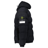 Stone Island Hooded Puffer Jacket In Seamless Tunnel Nylon Black - Boinclo - Outlet Sale Under Retail