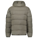 Stone Island Hooded Puffer Jacket In Seamless Tunnel Nylon Walnut Brown - Boinclo - Outlet Sale Under Retail