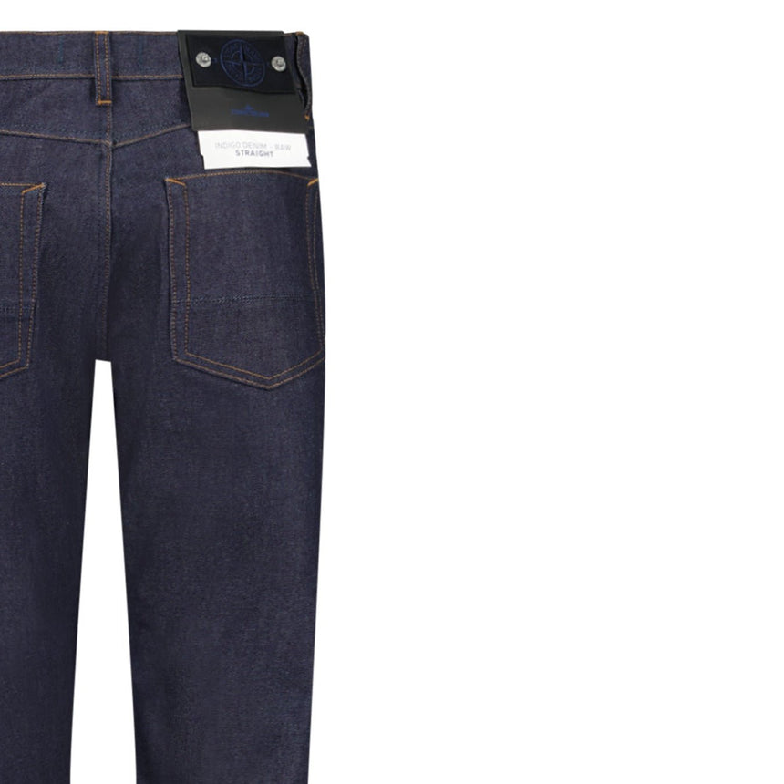 Stone Island Indigo Denim - Raw Jeans in Blue - Boinclo - Outlet Sale Under Retail
