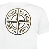 Stone Island Institutional Four T-Shirt White - Boinclo - Outlet Sale Under Retail