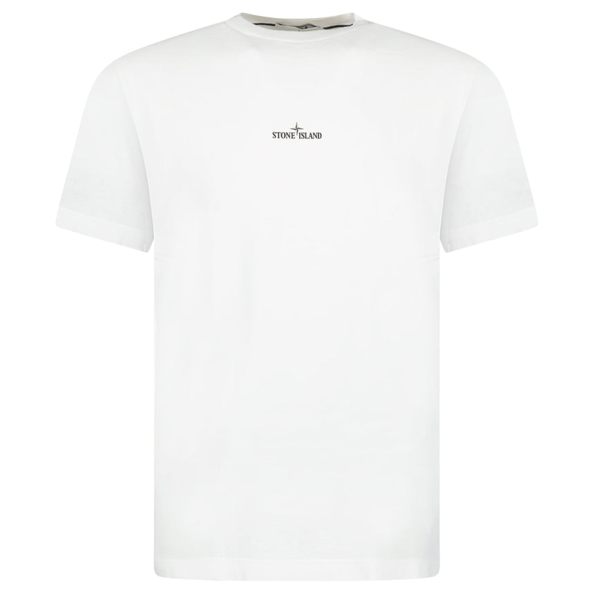 Stone Island Institutional Four T-Shirt White - Boinclo - Outlet Sale Under Retail