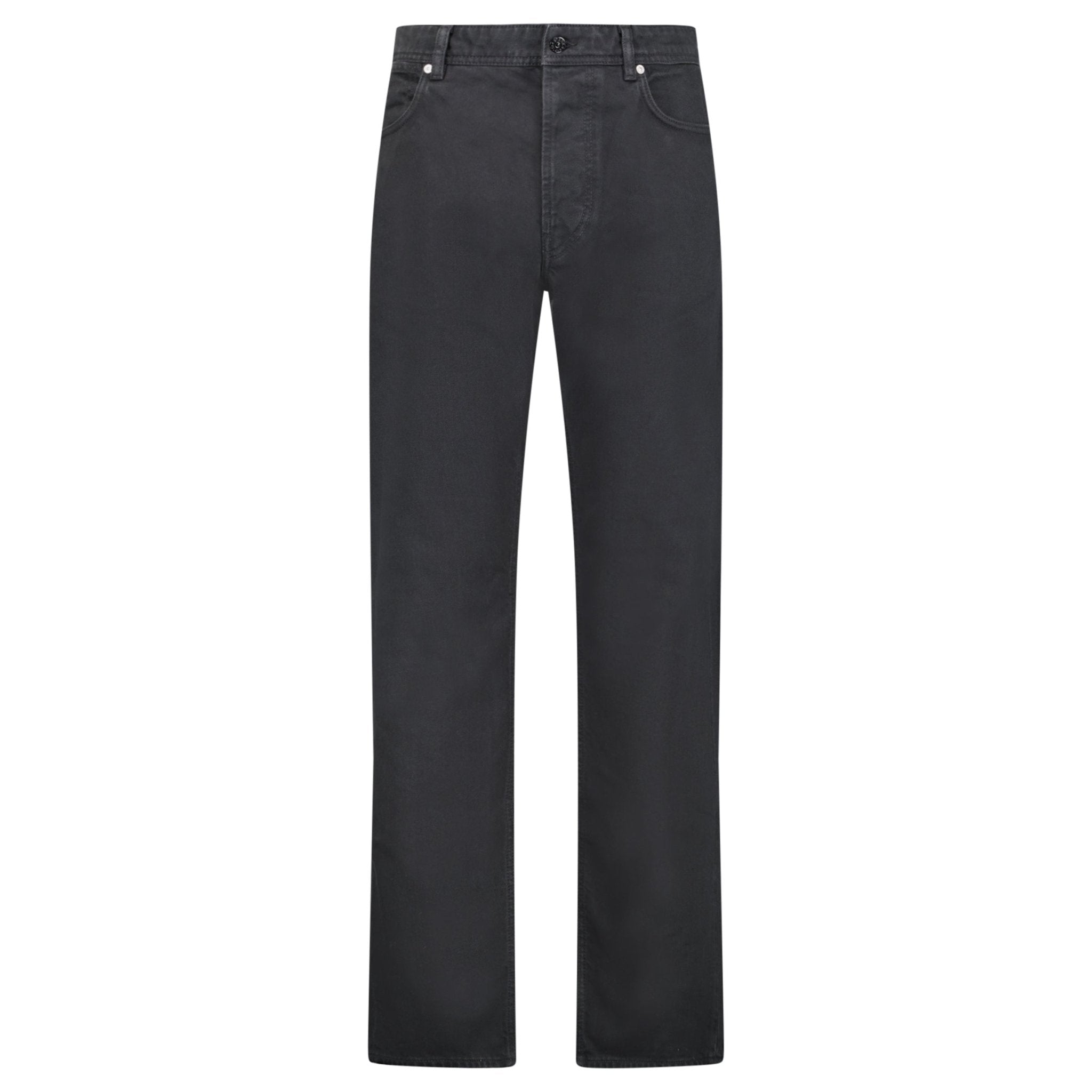 Color variation of Stone Island Light Bull Denim-TC Five-Pocket Jeans in Black