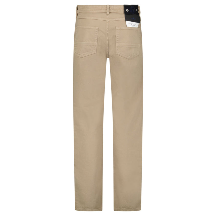 Stone Island Light Bull Denim - TC Jeans in Desert Beige - Boinclo - Outlet Sale Under Retail