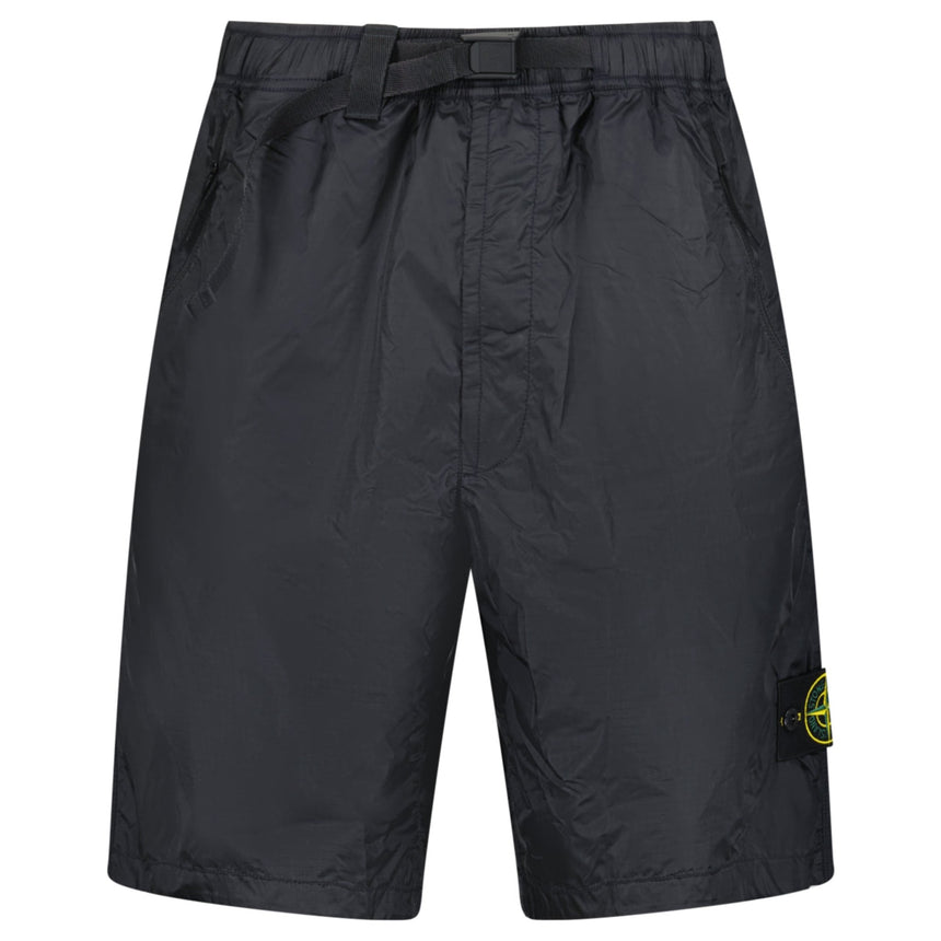 Stone Island Light Ripstop CORDURA® Advanced Fabrics Shorts in Navy Blue - Boinclo - Outlet Sale Under Retail