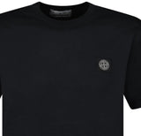Stone Island Compass Logo T-Shirt Black