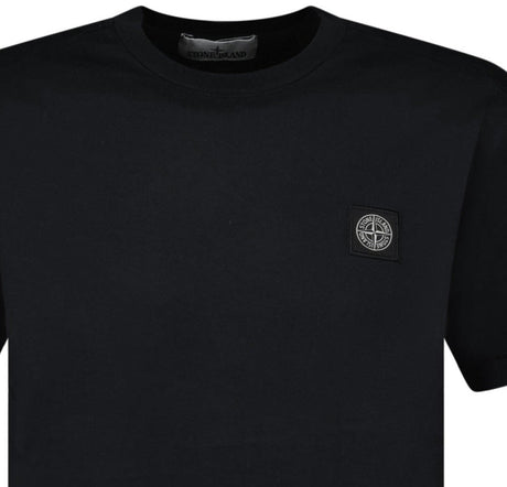 Stone Island Compass Logo T-Shirt Black