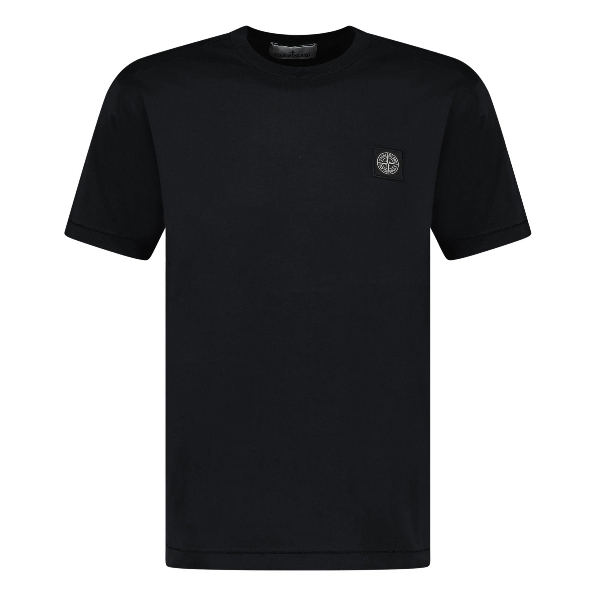 Color variation of Stone Island Compass Logo T-Shirt Black