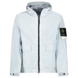 Stone Island Membrana 3L TC Hooded Jacket in in Sky Blue - Boinclo - Outlet Sale Under Retail