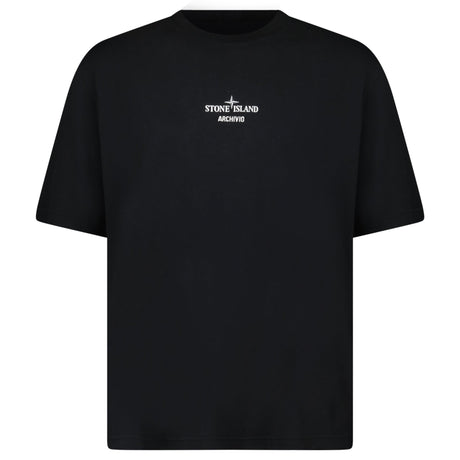 Stone Island Men’s Relaxed - Fit T-Shirt Black - Boinclo - Outlet Sale Under Retail