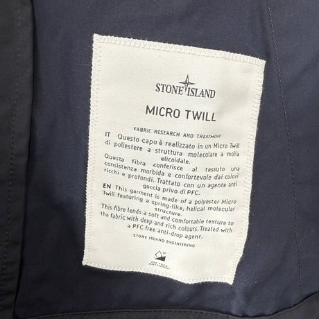 Stone Island Micro Twill Jacket in Navy - Boinclo - Outlet Sale Under Retail