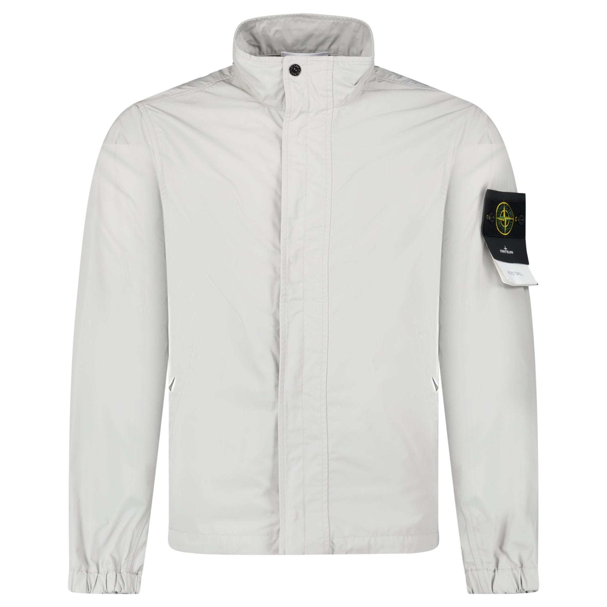 【美品】STONE  MICRO TWILL Jacket Stone Island Micro Twill Jacket in Pearl Grey - Outlet Sale Always