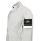 Stone Island Micro Twill Jacket in Pearl Grey - Boinclo - Outlet Sale Under Retail
