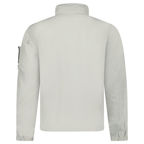 Stone Island Micro Twill Jacket in Pearl Grey - Boinclo - Outlet Sale Under Retail