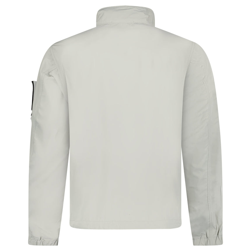 Stone Island Micro Twill Jacket in Pearl Grey - Boinclo - Outlet Sale Under Retail