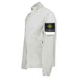Stone Island Micro Twill Jacket in Pearl Grey - Boinclo - Outlet Sale Under Retail