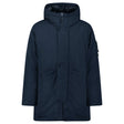 Stone Island Micro Twill Long Parka in Navy - Boinclo - Outlet Sale Under Retail