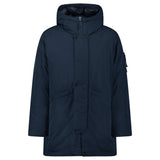 Stone Island Micro Twill Long Parka in Navy - Boinclo - Outlet Sale Under Retail