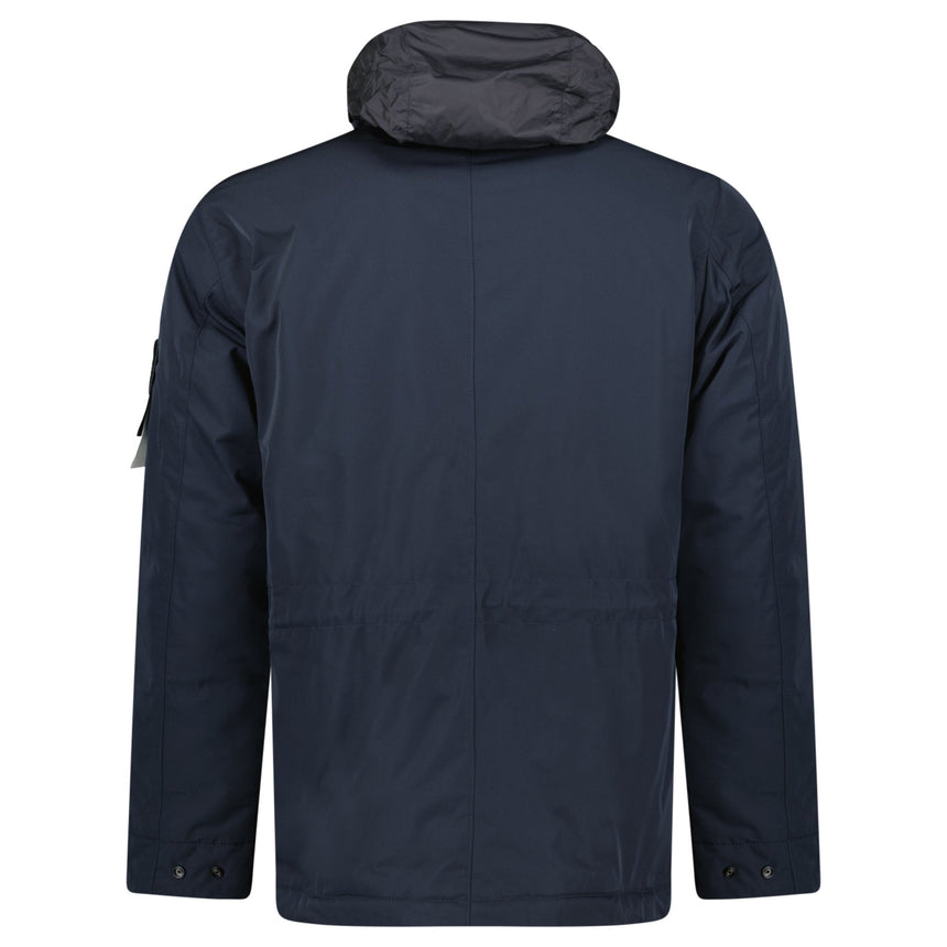 Stone Island Micro - Twill Primaloft Field Jacket Navy - Boinclo - Outlet Sale Under Retail