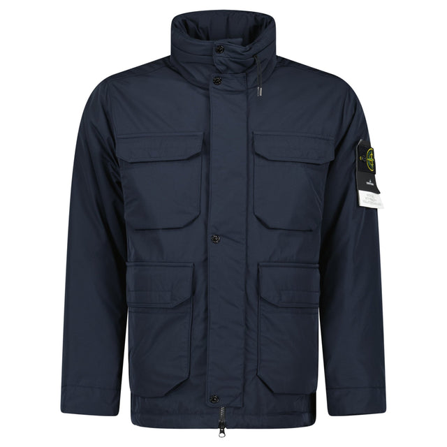 Stone Island Micro - Twill Primaloft Field Jacket Navy - Boinclo - Outlet Sale Under Retail