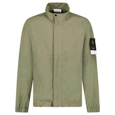 Stone Island Micro Twill Stand Collar Jacket in Military Green - Boinclo - Outlet Sale Under Retail