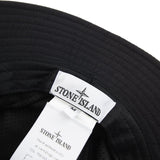 Stone Island Nylon Metal Bucket Cap Black - Boinclo - Outlet Sale Under Retail