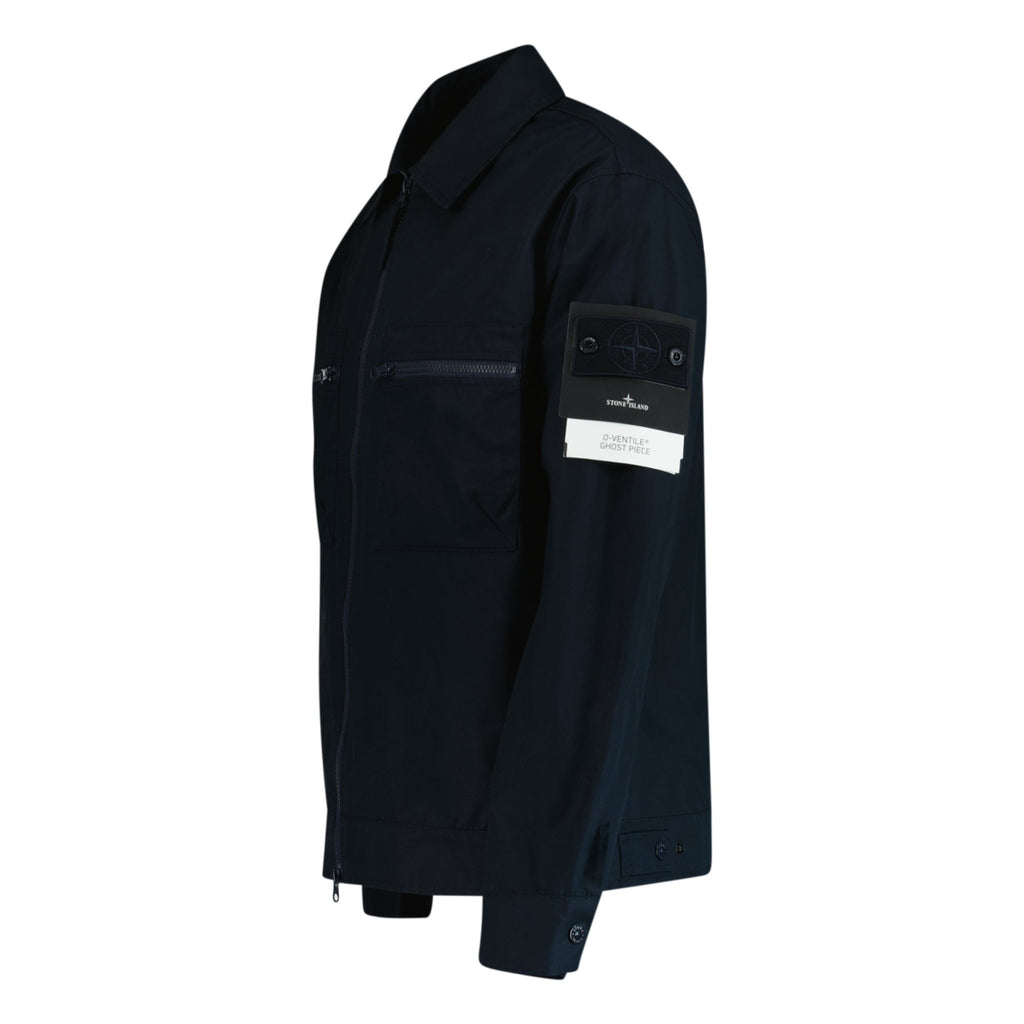 Stone Island O - Ventile Ghost Piece Jacket Navy - Boinclo ltd - Outlet Sale Under Retail