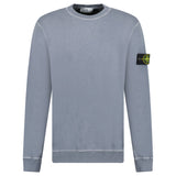 Stone Island Old Effect Crewneck Sweatshirt Dark Blue - Boinclo - Outlet Sale Under Retail