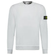 Stone Island Old Effect Crewneck Sweatshirt Pearl Grey - Boinclo - Outlet Sale Under Retail